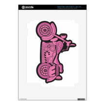 My First Pink Motorcycle iPad 3 Decal