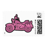 My First Pink Motorcycle Postage
