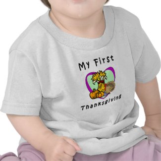 My First Thanksgiving shirt