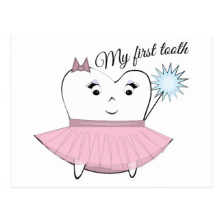 First Tooth Cards, First Tooth Card Templates, Postage, Invitations ...