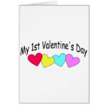 My First Valentines Day Hearts Cards