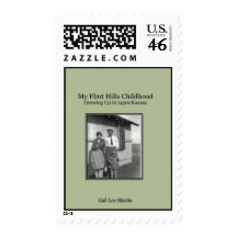 My Flint Hills Childhood Postage Stamp