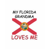 My Florida Grandma Loves Me t-shirts