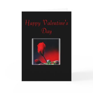 My Flower Valentine Card card