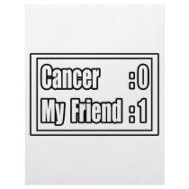 My Friend Beat Cancer (Scoreboard) Custom Letterhead