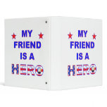 My Friend Is A Hero binders