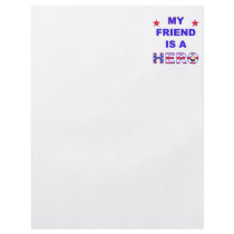 My Friend Is A Hero flyers by HappyDoggies My Friend Is A Hero flyers