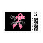 My Friend is a Survivor - Breast Cancer Postage
