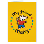 My Friend Maisy Colorful Circle Design Card