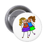 My Friend Pinback Button