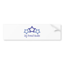 My Friend Rocks bumper stickers by lifeisahighway My Friend Rocks bumper stickers