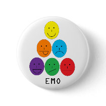 My Friends are all Emo buttons by Mastershay My Friends are all Emo buttons