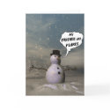My Friends Are Flakes Card