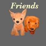 "My Friends" Black T-shirt