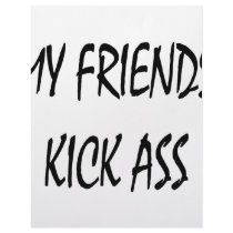 My Friends Kick Ass letterhead