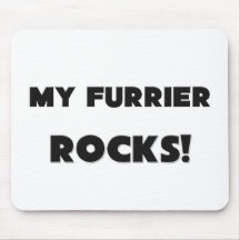 MY Furrier ROCKS! Mouse Mat