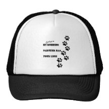 My Future Running Partner Has 4 Legs Hats