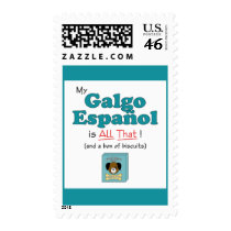 My Galgo Espanol is All That! postage by thatsalottadogs My Galgo Espanol is All That! postage