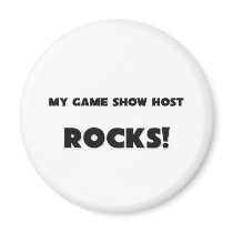 MY Game Show Host ROCKS! magnets by professions MY Game Show Host ROCKS! magnets