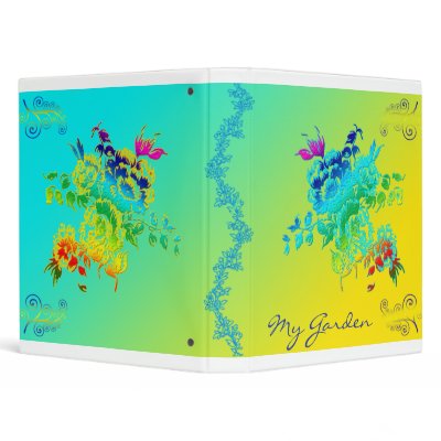 My Garden Avery Binder by Dragon_Designs