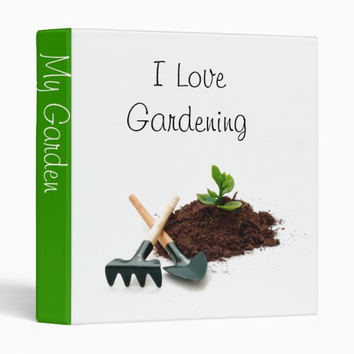 My Garden Binder Zazzle