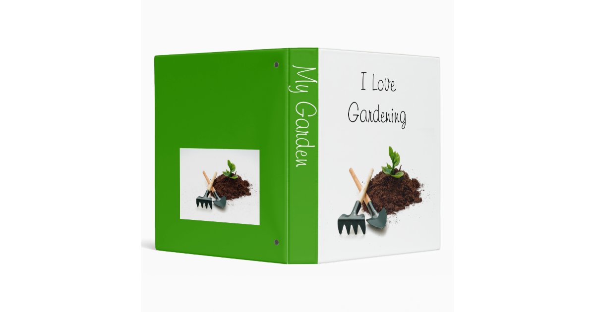 My Garden Binder Zazzle