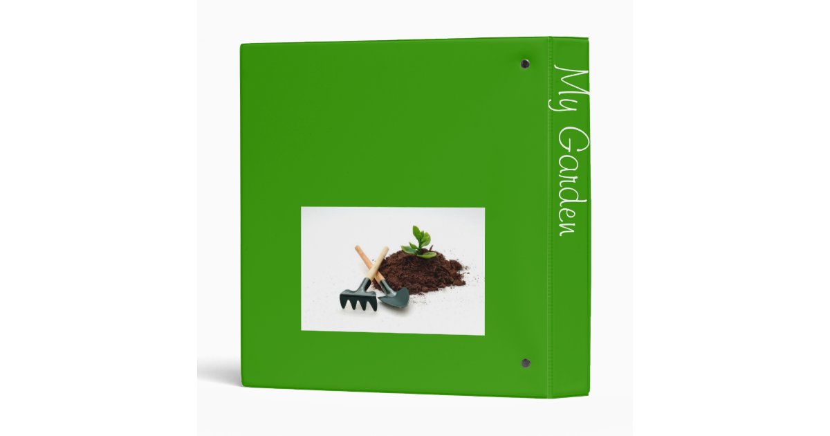 My Garden Binder Zazzle