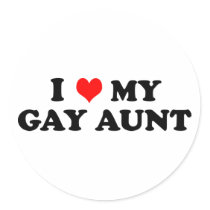 My Gay Aunt Stickers