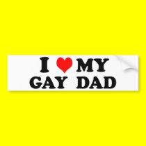 My Gay Dad bumper stickers