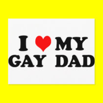 My Gay Dad postcards by funoriginals My Gay Dad postcards
