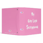 "My Gay Life Scrapbook" Binder