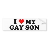 My Gay Son Bumper Stickers