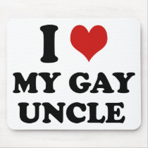 My Gay Uncle Mouse Mats