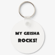 MY Geisha ROCKS! keychains