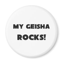 MY Geisha ROCKS! magnets by professions MY Geisha ROCKS! magnets