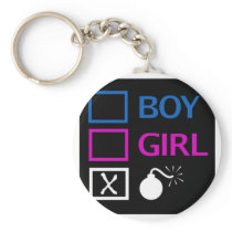 My gender is 'no, thanks' keychains