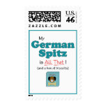 My German Spitz is All That! Postage Stamps