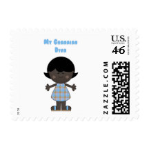 My Ghanaian Diva Postage Stamps