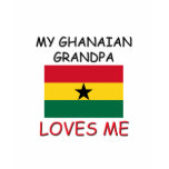 My Ghanaian Grandpa Loves Me Tee Shirt