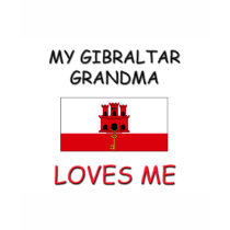 My Gibraltar Grandma Loves Me t-shirts by flagshirt My Gibraltar Grandma Loves Me t-shirts