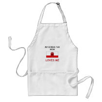 My Gibraltar Mom Loves Me aprons