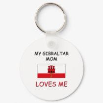 My Gibraltar Mom Loves Me keychains