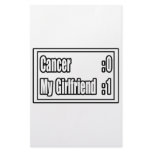 My Girlfriend Beat Cancer (Scoreboard) Stationery