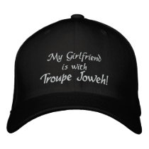 My Girlfriend embroidered hats