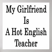 My Girlfriend Is A Hot English Teacher Poster