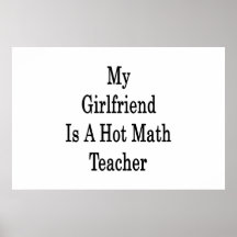 My Girlfriend Is A Hot Math Teacher Poster