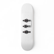 My girlfriend is a lesbian skateboards by nitras My girlfriend is a lesbian skateboards