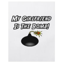My Girlfriend Is The Bomb flyers by Girlfriend_Shirts My Girlfriend Is The Bomb flyers