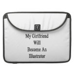 My Girlfriend Will Become An Illustrator MacBook Pro Sleeves