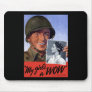 My girl's a WOW! -- WW2 Mousepads